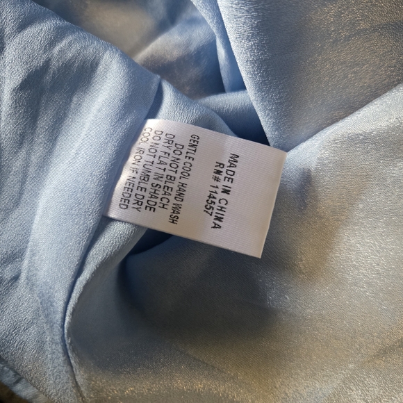 THML Blue Striped Tiered Dress - Picture 5 of 6